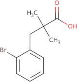 3-(2-Bromophenyl)-2,2-dimethylpropanoic acid
