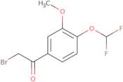 2-Bromo-1-[4-(difluoromethoxy)-3-methoxyphenyl]ethan-1-one