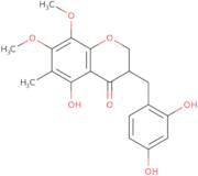 3-(2,4-Dihydroxybenzyl)-5-hydroxy-7,8-dimethoxy-6-methylchroman-4-one