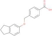 4-[(2,3-Dihydro-1H-inden-5-yloxy)methyl]benzoic acid