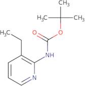 (3-Ethyl-pyridin-2-yl)-carbamic acid tert-butyl ester