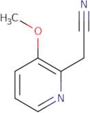 2-(3-Methoxypyridin-2-yl)acetonitrile