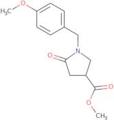 Methyl 1-(4-methoxybenzyl)-5-oxopyrrolidine-3-carboxylate