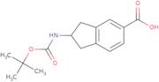 2-((tert-Butoxycarbonyl)amino)-2,3-dihydro-1H-indene-5-carboxylic acid