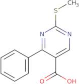 2-(Methylthio)-4-phenylpyrimidine-5-carboxylic acid