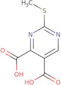 2-(Methylthio)-4,5-pyrimidinedicarboxylic acid