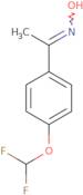 1-[4-(Difluoromethoxy)phenyl]-1-(hydroxyimino)ethane