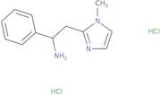 2-(1-Methyl-1H-imidazol-2-yl)-1-phenylethan-1-amine dihydrochloride