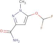 5-(Difluoromethoxy)-1-methyl-1H-pyrazole-3-carboxamide