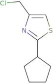 4-(Chloromethyl)-2-cyclopentyl-1,3-thiazole