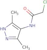 2-Chloro-N-(3,5-dimethyl-1H-pyrazol-4-yl)acetamide