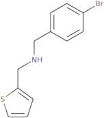 1-(4-Bromophenyl)-N-(thiophen-2-ylmethyl)methanamine