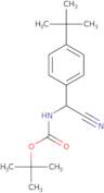 tert-Butyl N-[(4-tert-butylphenyl)(cyano)methyl]carbamate