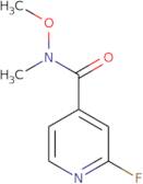 2-Fluoro-N-methoxy-N-methylpyridine-4-carboxamide