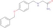 2-({[4-(Benzyloxy)phenyl]methyl}amino)acetamide