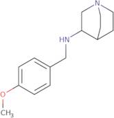 (1-Aza-bicyclo[2.2.2]oct-3-yl)-(4-methoxy-benzyl)-amine