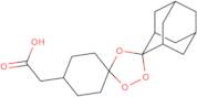 Rel-2-((1R,3R,4S,5R,5S,7R)-dispiro[adamantane-2,3-[1,2,4]trioxolane-5,1-cyclohexan]-4-yl)acetic ac…