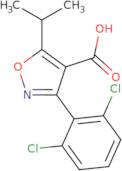 3-(2,6-Dichlorophenyl)-5-isopropylisoxazole-4-carboxylic acid