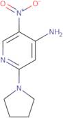 5-Nitro-2-(pyrrolidin-1-yl)pyridin-4-amine