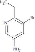 3-Amino-5-bromo-6-ethylpyridine