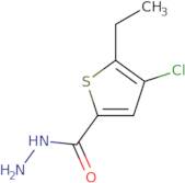 4-Chloro-5-ethylthiophene-2-carbohydrazide