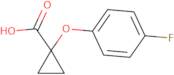 1-(4-Fluorophenoxy)cyclopropane-1-carboxylic acid