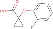 1-(2-Fluorophenoxy)cyclopropane-1-carboxylic acid