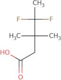 4,4-Difluoro-3,3-dimethylpentanoic acid