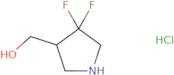 (4,4-Difluoropyrrolidin-3-yl)methanol hydrochloride