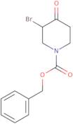 3-Bromo-4-oxo-piperidine-1-carboxylic acid benzyl ester