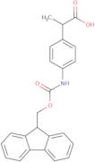 2-[4-({[(9H-Fluoren-9-yl)methoxy]carbonyl}amino)phenyl]propanoic acid