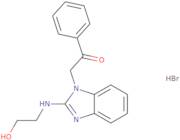 2-{2-[(2-Hydroxyethyl)amino]-1H-benzimidazol-1-yl}-1-phenylethanone hydrobromide