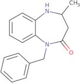 1-Benzyl-4-methyl-2,3,4,5-tetrahydro-1H-1,5-benzodiazepin-2-one