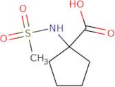 1-Methanesulfonamidocyclopentane-1-carboxylic acid