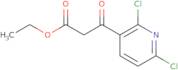 Ethyl 3-(2,6-dichloropyridin-3-yl)-3-oxopropanoate