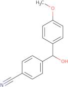 4-(Hydroxy(4-methoxyphenyl)methyl)benzonitrile