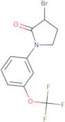 3-Bromo-1-[3-(trifluoromethoxy)phenyl]pyrrolidin-2-one