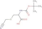 (R)-2-((tert-Butoxycarbonyl)amino)-3-((cyanomethyl)thio)propanoic acid