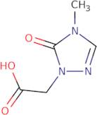 2-(4-Methyl-5-oxo-4,5-dihydro-1H-1,2,4-triazol-1-yl)acetic acid