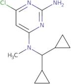 6-Chloro-4-N-(dicyclopropylmethyl)-4-N-methylpyrimidine-2,4-diamine