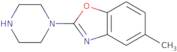 5-Methyl-2-(piperazin-1-yl)-1,3-benzoxazole