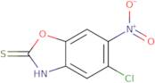 5-Chloro-6-nitro-1,3-benzoxazole-2-thiol