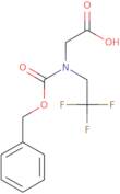 2-{[(benzyloxy)carbonyl](2,2,2-trifluoroethyl)amino}acetic acid