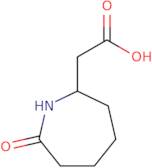 2-(7-Oxoazepan-2-yl)acetic acid