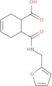 6-{[(2-Furylmethyl)amino]carbonyl}-3-cyclohexene-1-carboxylic acid