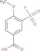 3-(Fluorosulfonyl)-4-methoxybenzoic acid