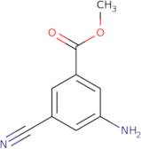 3-Amino-5-cyano-benzoic acid methyl ester