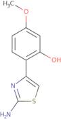 2-(2-Amino-1,3-thiazol-4-yl)-5-methoxyphenol