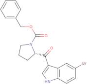 Benzyl (S)-2-(5-bromo-1H-indole-3-carbonyl)pyrrolidine-1-carboxylate