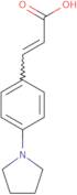 3-[4-(Pyrrolidin-1-yl)phenyl]prop-2-enoicacid